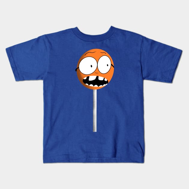 Lollipops have feelings Kids T-Shirt by POPITONTHEWALL